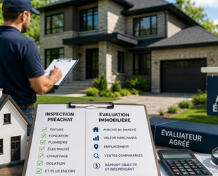 Inspection préachat et évaluateur agréé